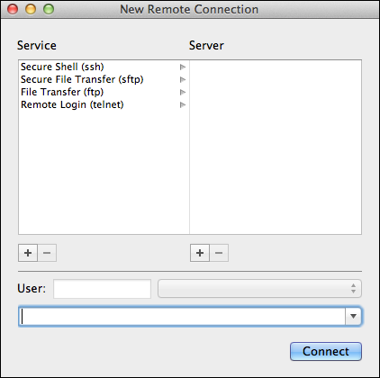 New Remote Connection offers simple shortcuts