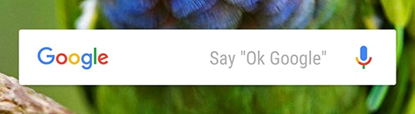 To speak to Google, say “Ok Google” or tap microphone button