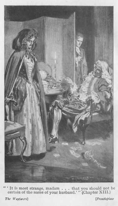 "'It is most strange, madam ... that you should not be certain of the name of your husband.'" (Chapter XIII.)