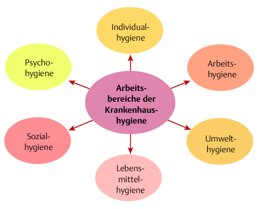 Arbeitsfelder Krankenhaushygiene.