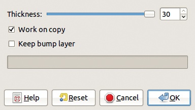 The Add Bevel dialog