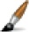 The Paintbrush tool icon