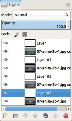 The resulting Layers dialog