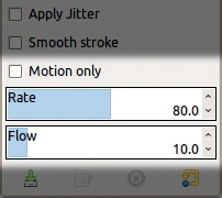 Airbrush-specific options