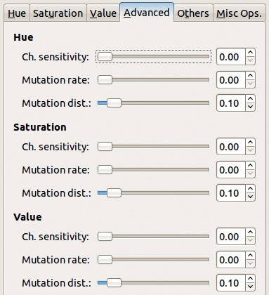 The CML Explorer dialog, Advanced tab