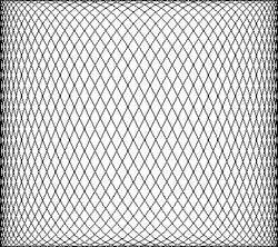 A simple Lissajous design