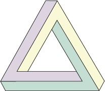 Penrose’s triangle: a paradox illusion