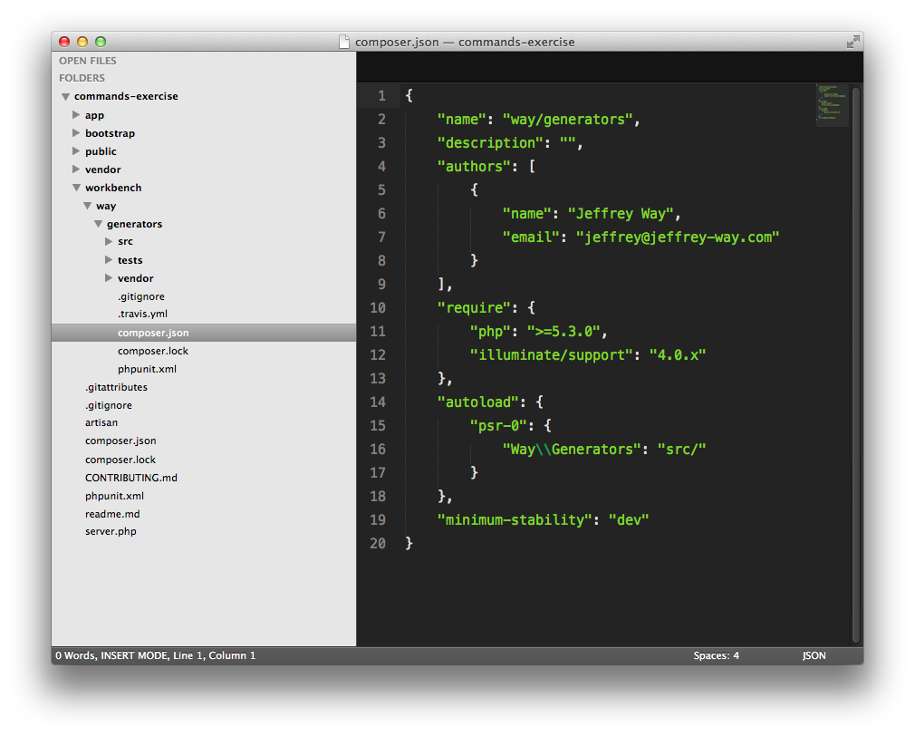 Laravel's workbench allows you to rapidly build new packages.