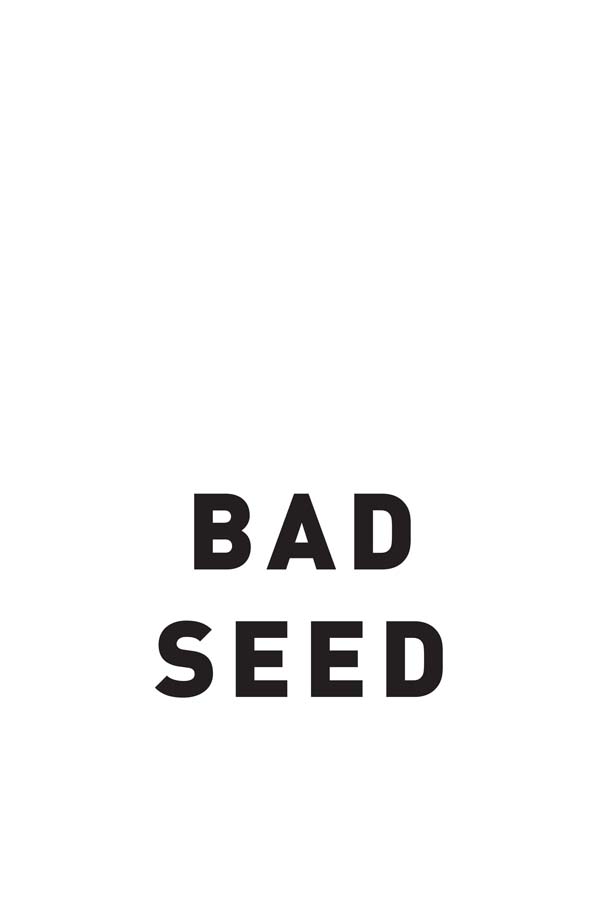 Half Title of Bad Seed