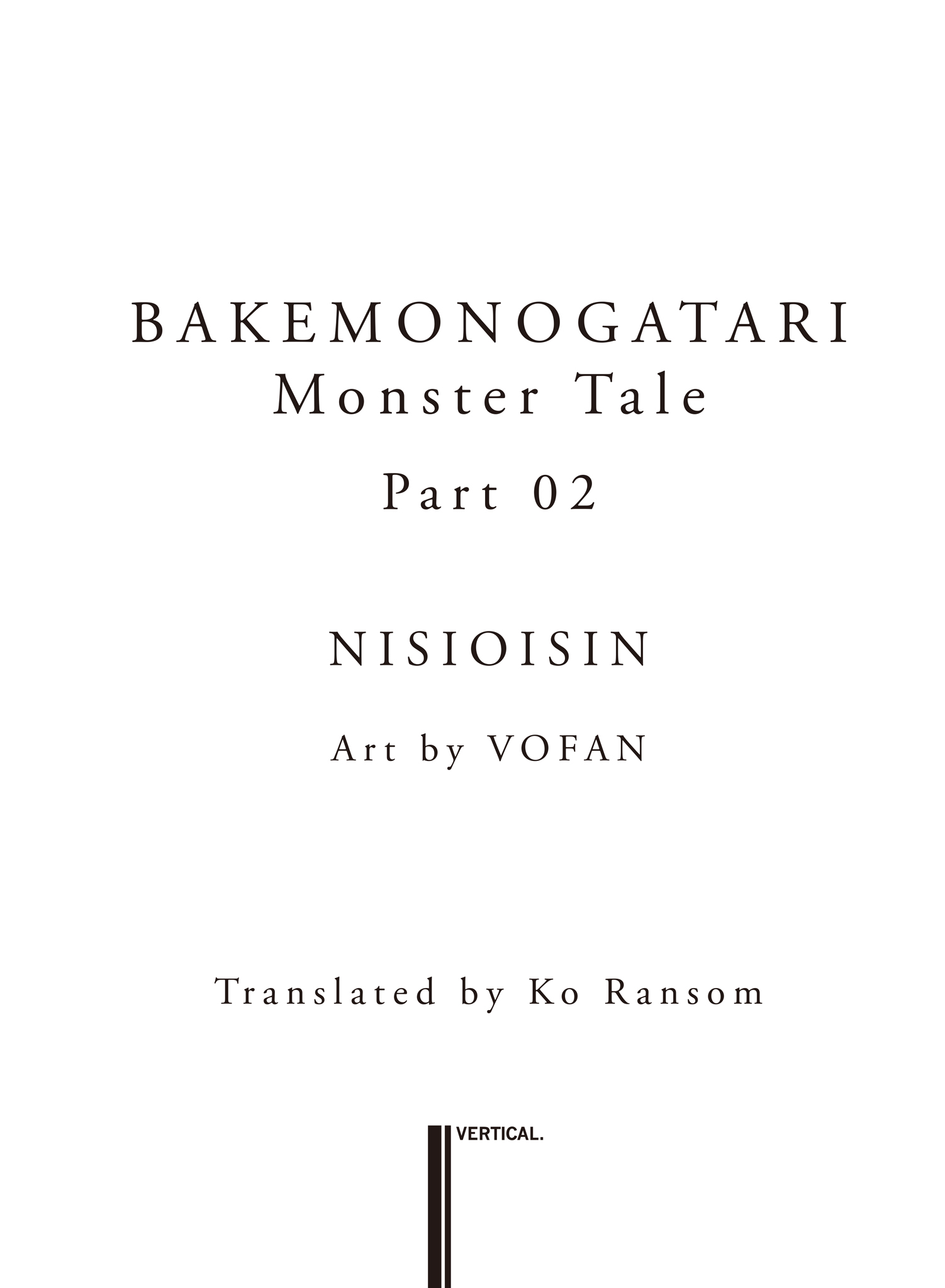 BAKEMONOGATARI Part 2