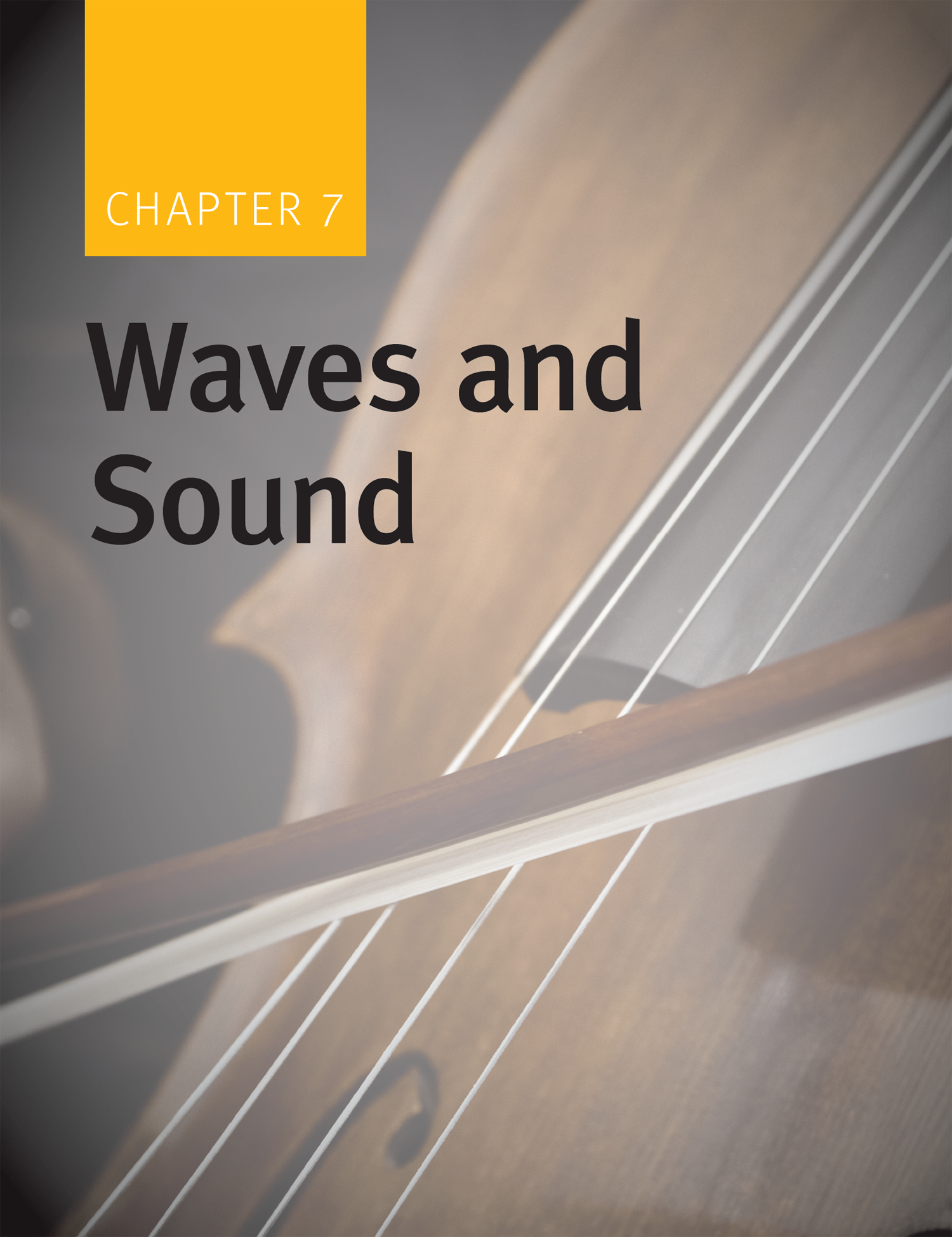 Chapter 7: Waves and Sound with a violin in the background