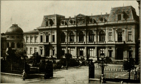 [Image not available: Royal Palace at Bucarest Photo by Photochrome Co.]