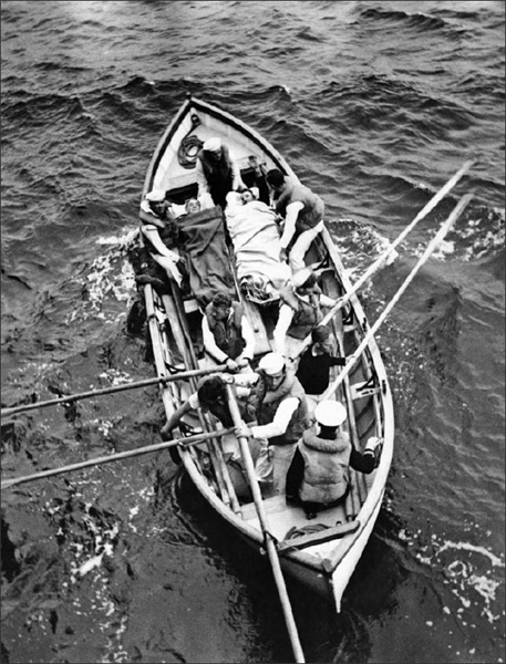 The Coast Guard cutters Bibb and Campbell were sent by the American government