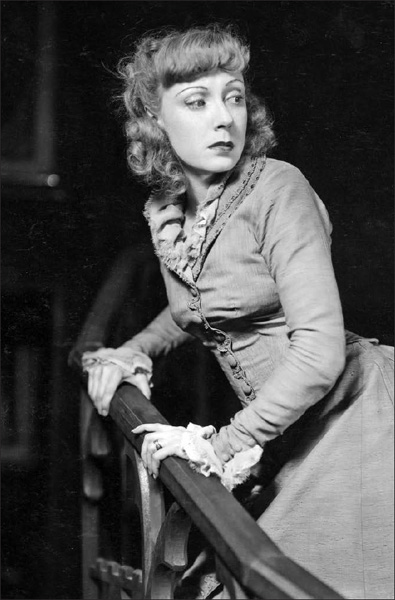 Judith Evelyn, who had been a promising actress in Canada and Britain