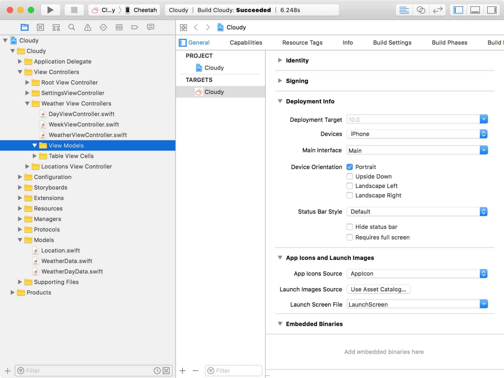 Creating the View Models Group