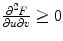 
$$\frac{{\partial }^{2}F} {\partial u\partial v} \geq  0$$
