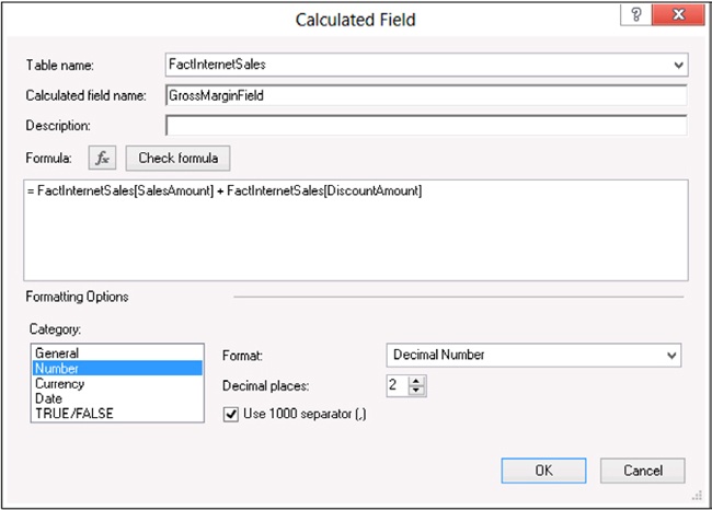 You can write a DAX expression using the plus operator on fields in a calculated field.