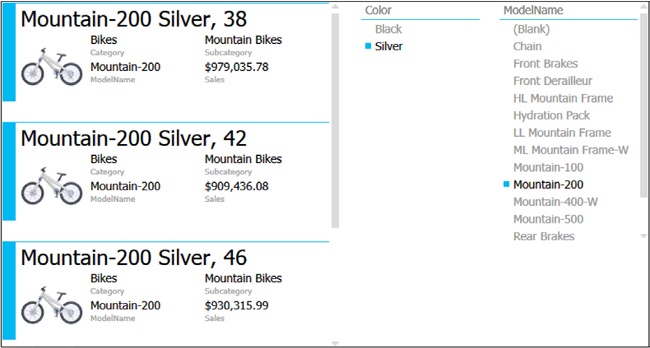 Slicers are useful for dynamic reports.