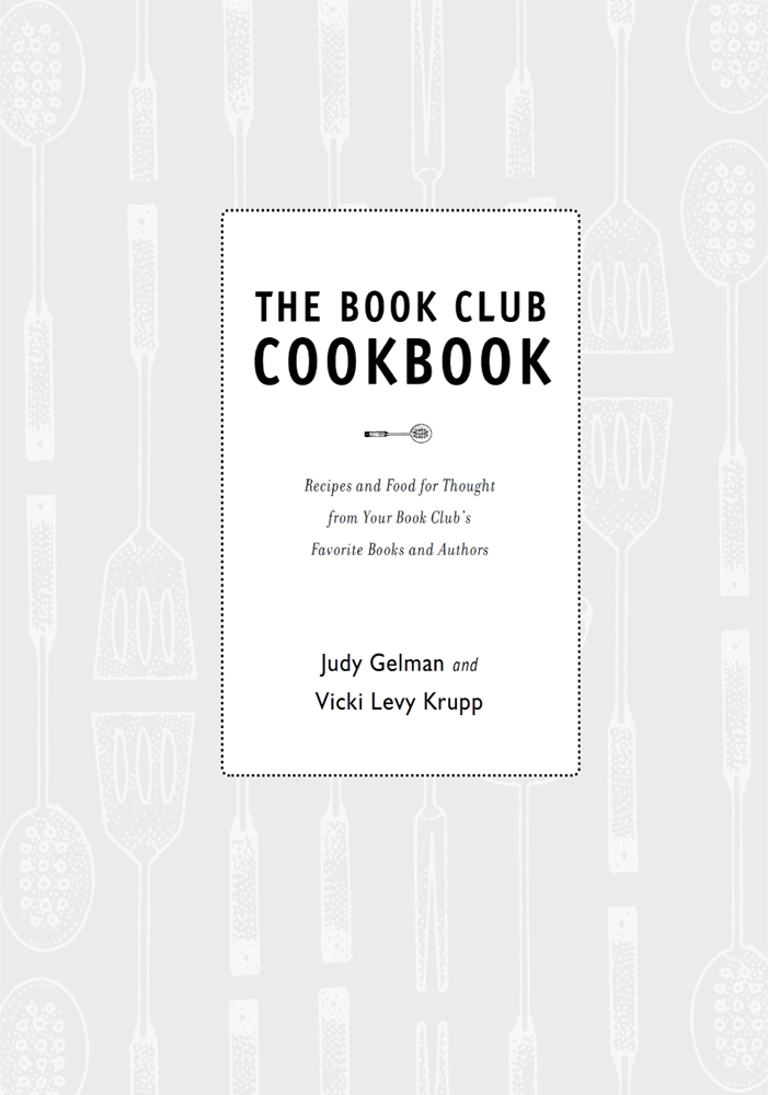 Cover images for The Book Club Cookbook