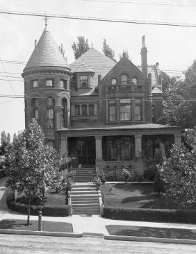 Lancaster, the John Scowcroft family home, built in 1893 COURTESY SPECIAL COLLECTIONS DEPARTMENT, STEWART LIBRARY, WEBER STATE UNIVERSITY