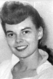 Marian “Jackie” Horner, the pretty young nurse Brent Scowcroft met at Valley Forge Army Hospital—and later married. COURTESY BRENT SCOWCROFT