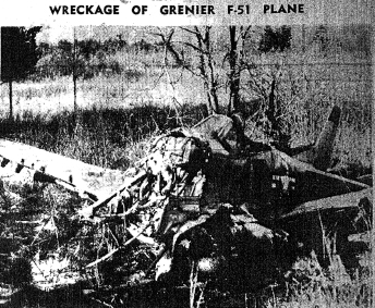 This near-fatal crash in a training flight in New Hampshire abruptly ended Scowcroft’s career as a pilot. MANCHESTER UNION LEADER, JAN. 7, 1949, CITY EDITION, P. 2, OFFICIAL AIR FORCE PHOTO, COURTESY MANCHESTER UNION LEADER AND MANCHESTER CITY LIBRARY