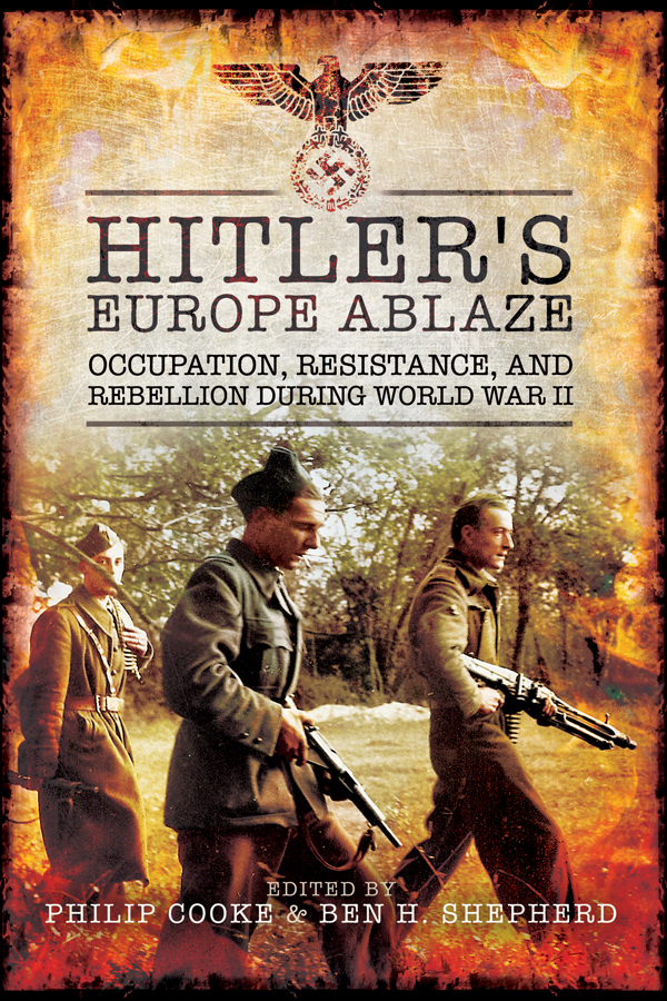 Cover Page of Hitler’s Europe Ablaze