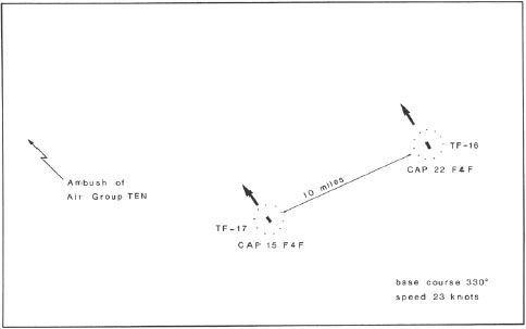 TF-61 situation, about 0840.