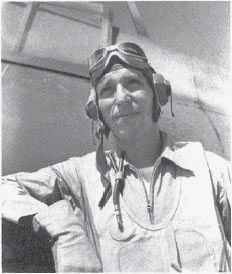 Ens. George Wrenn, VF-72 ace. Photo taken September 1943 at Jacksonville. (NA 80-G-399224)