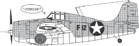 Grumman F4F-4 Wildcat, BuNo. 5192.