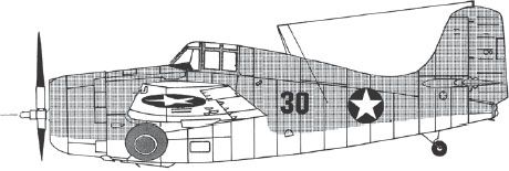 Grumman F4F-4 Wildcat, BuNo. 02148.