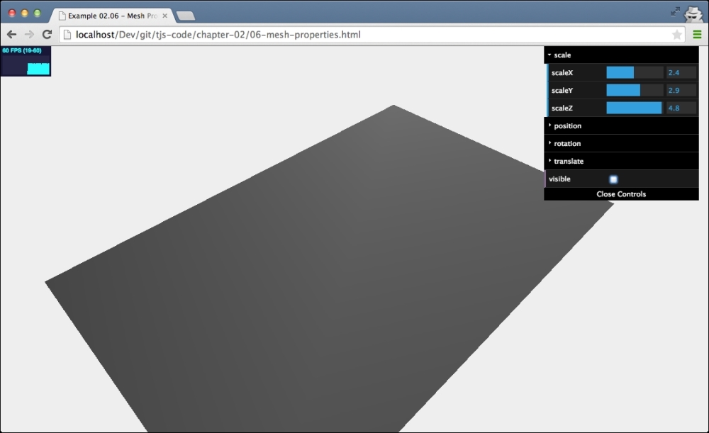 Functions and attributes for meshes