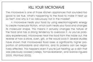 kill your microwave