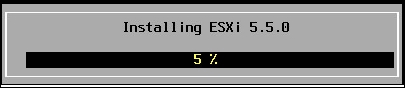 Installing the VMware ESXi host