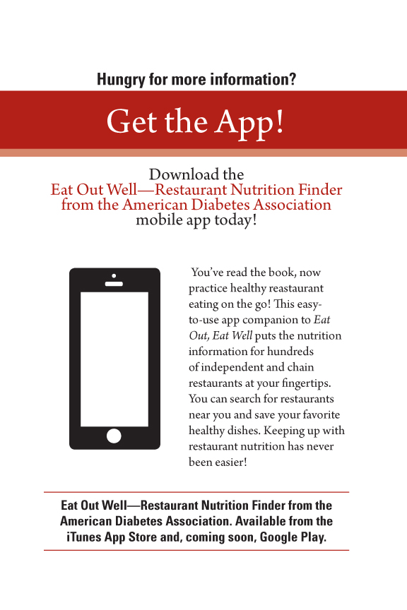 Eat Out Well app