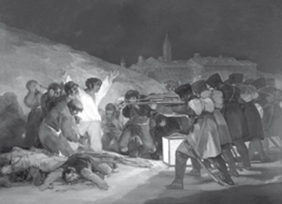 Goya, Il 3 maggio 1808, olio su tela