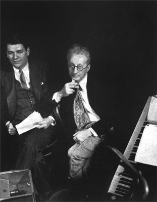 FIGURE 10.3 Collaborators Oscar Hammerstein II and Jerome Kern. Courtesy of Photofest.