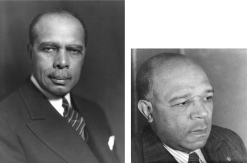 FIGURE 3.1 and 3.2 Lyricists and brothers, James Weldon and J. Rosamond Johnson. Courtesy of Photofest.