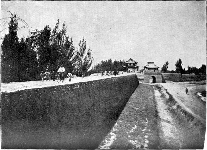 A MORNING PROMENADE ON THE WALLS OF KULDJA.