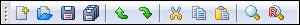 Main toolbar