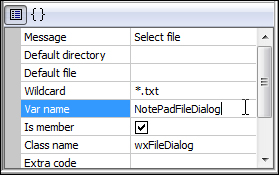 Rapid app development with wxSmith