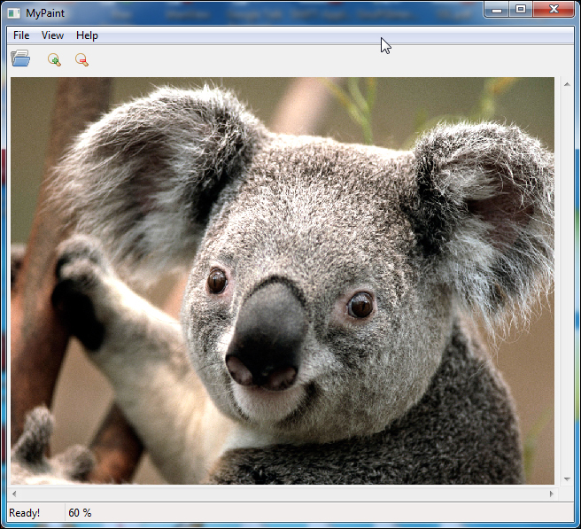 Developing MyPaint – an image viewer