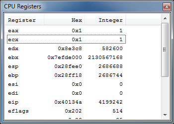 First app debugging