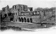 PLATE XV FURNESS ABBEY: CLOISTERS FURNESS ABBEY: CHAPTER-HOUSE. INTERIOR