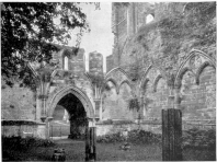 PLATE XV FURNESS ABBEY: CLOISTERS FURNESS ABBEY: CHAPTER-HOUSE. INTERIOR