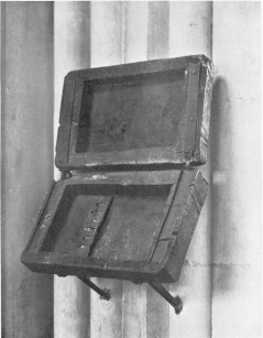 PLATE XVIII ANCIENT BOOK-BOX IN EXETER CATHEDRAL