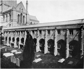 PLATE XXI WELLS CATHEDRAL LIBRARY, OVER CLOISTER