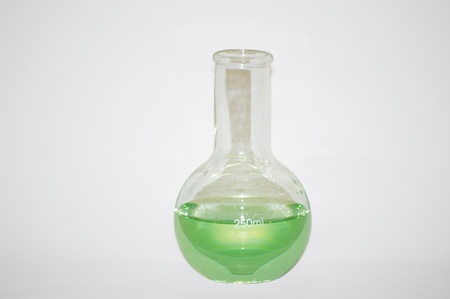 A 250 mL flat-bottom Florence flask