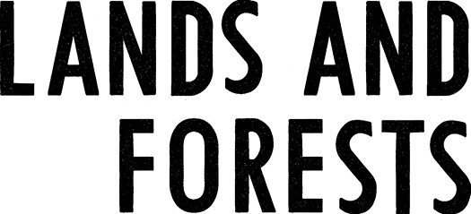 Title Page: Lands and Forests.