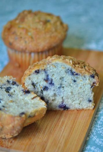 Blueberry Streusel Muffins